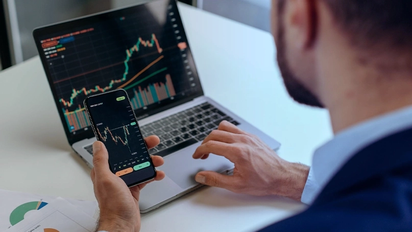 Dashboard di trading IA di Frame Cipro NX